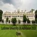 Lucknow University UG Admission 2023 Open; Apply till May 31
